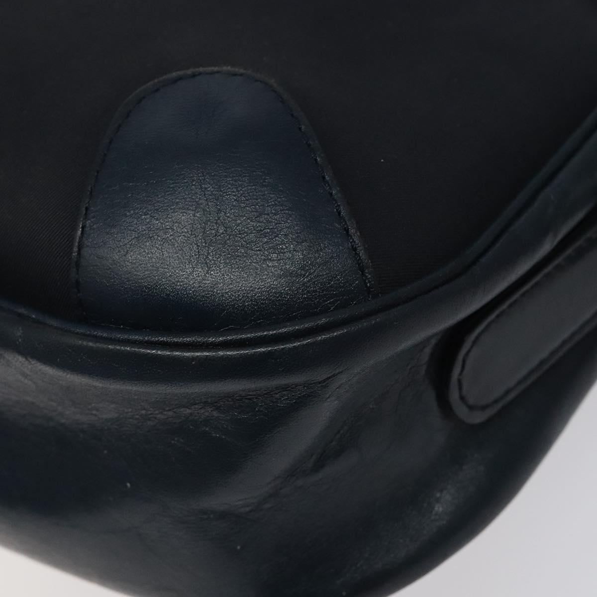 Burberrys Shoulder Bag Canvas Navy Auth ti2948