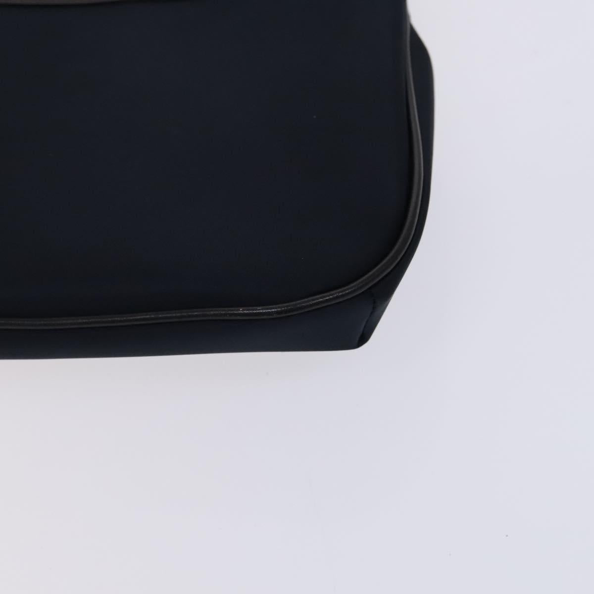 BURBERRY Black label Shoulder Bag Nylon Navy Auth ti2951