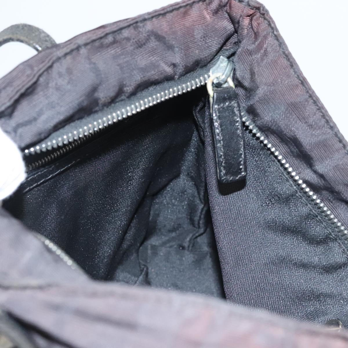 FENDI Zucca Canvas Tote Bag Black Auth ti2972