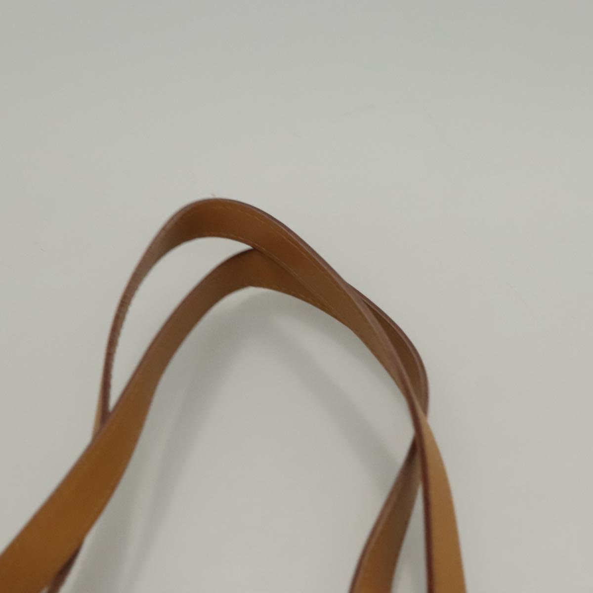 GUCCI Hand Bag Nylon Brown 002 9099 Auth ti2976