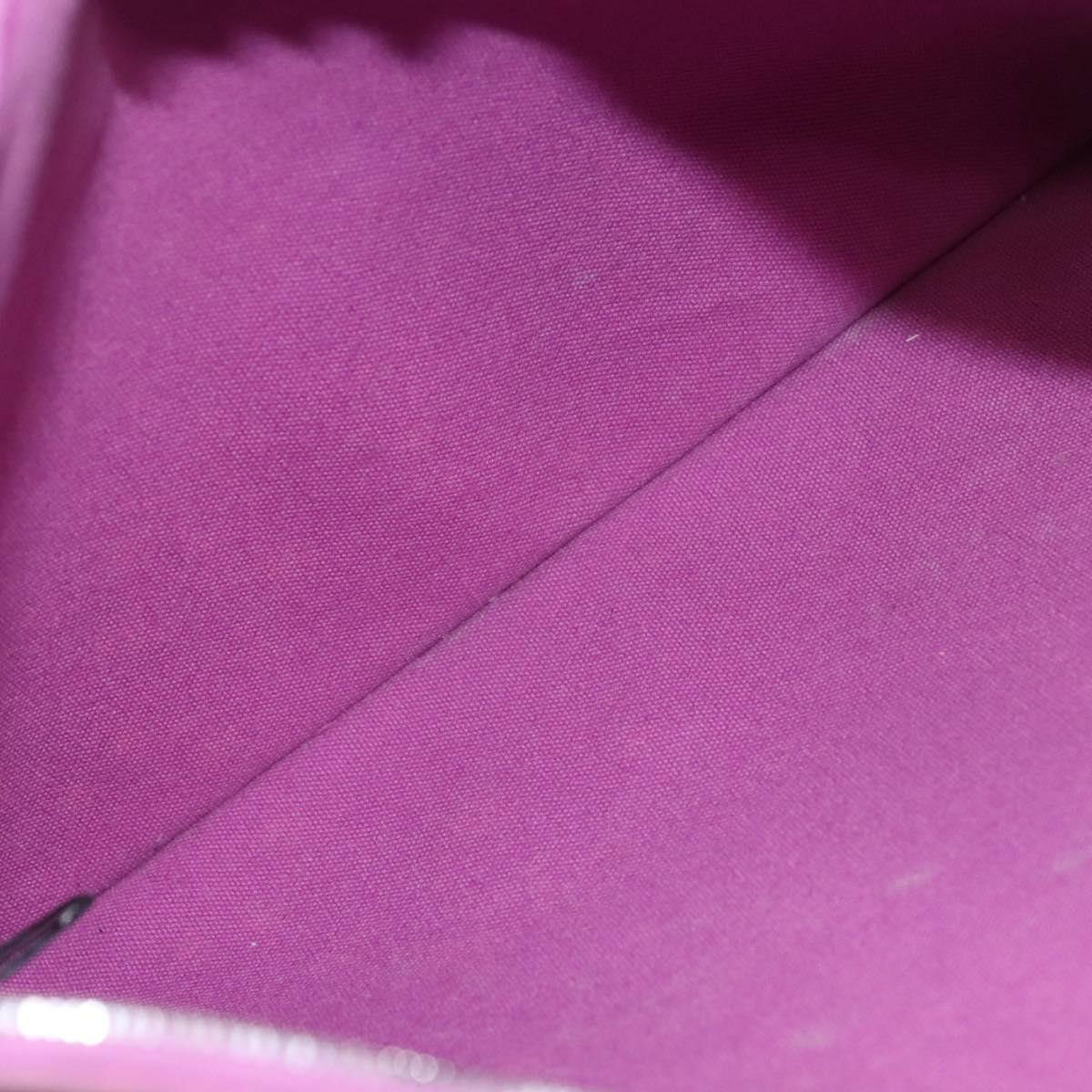 HERMES Bora Bora Pouch Canvas 2Set Pink Yellow Auth ti3022