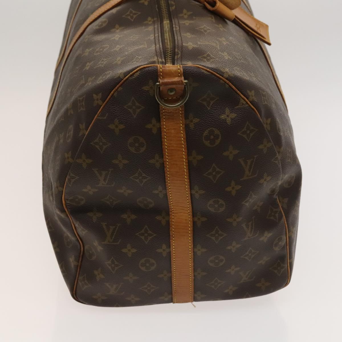 LOUIS VUITTON Monogram Keepall Bandouliere 60 Boston Bag M41412 LV Auth ti3031