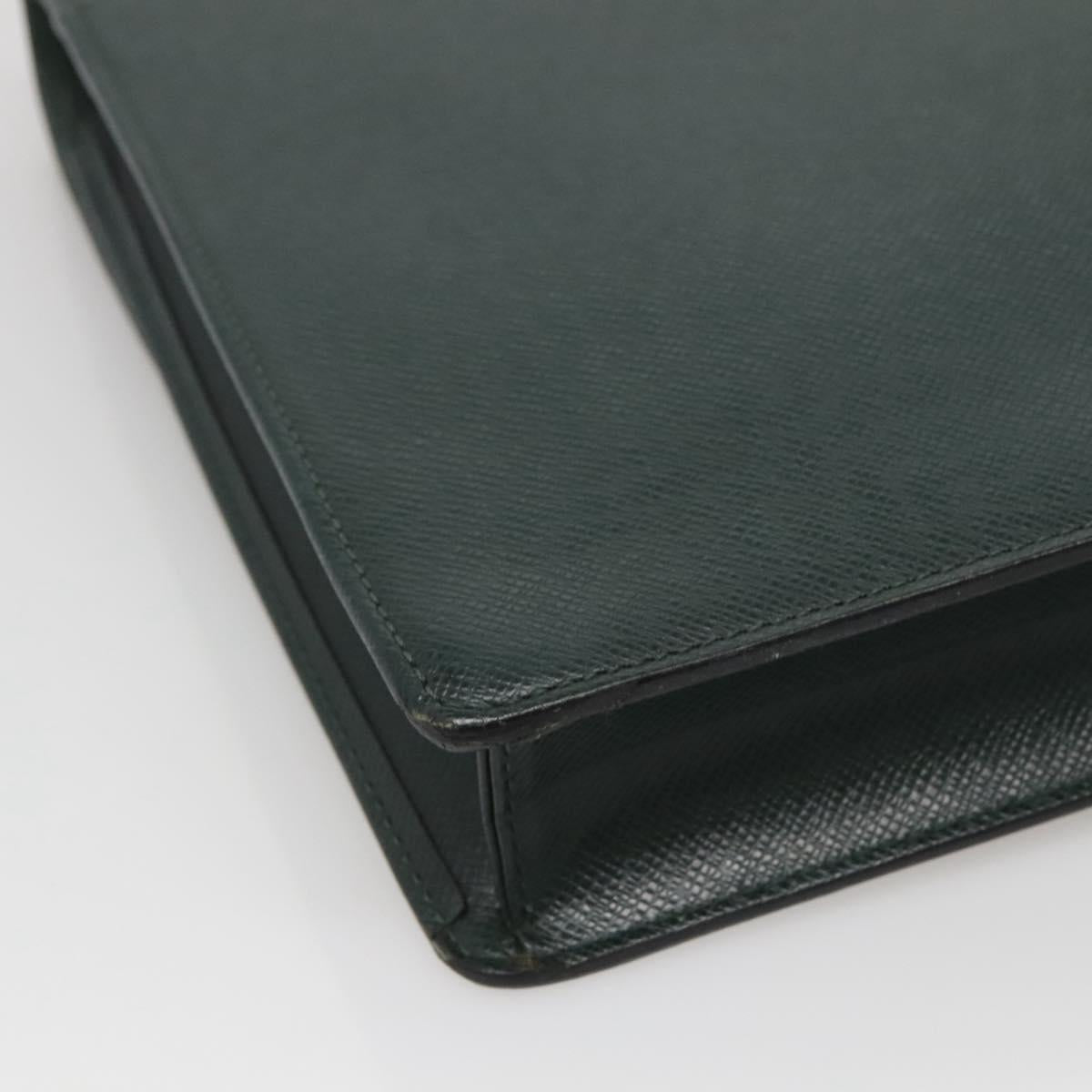 LOUIS VUITTON Taiga Serviette Kourad Business Bag Epicea M30074 LV Auth ti3037