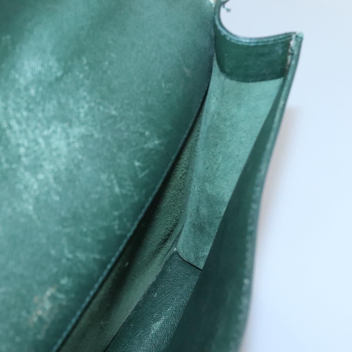 LOUIS VUITTON Taiga Serviette Kourad Business Bag Epicea M30074 LV Auth ti3037