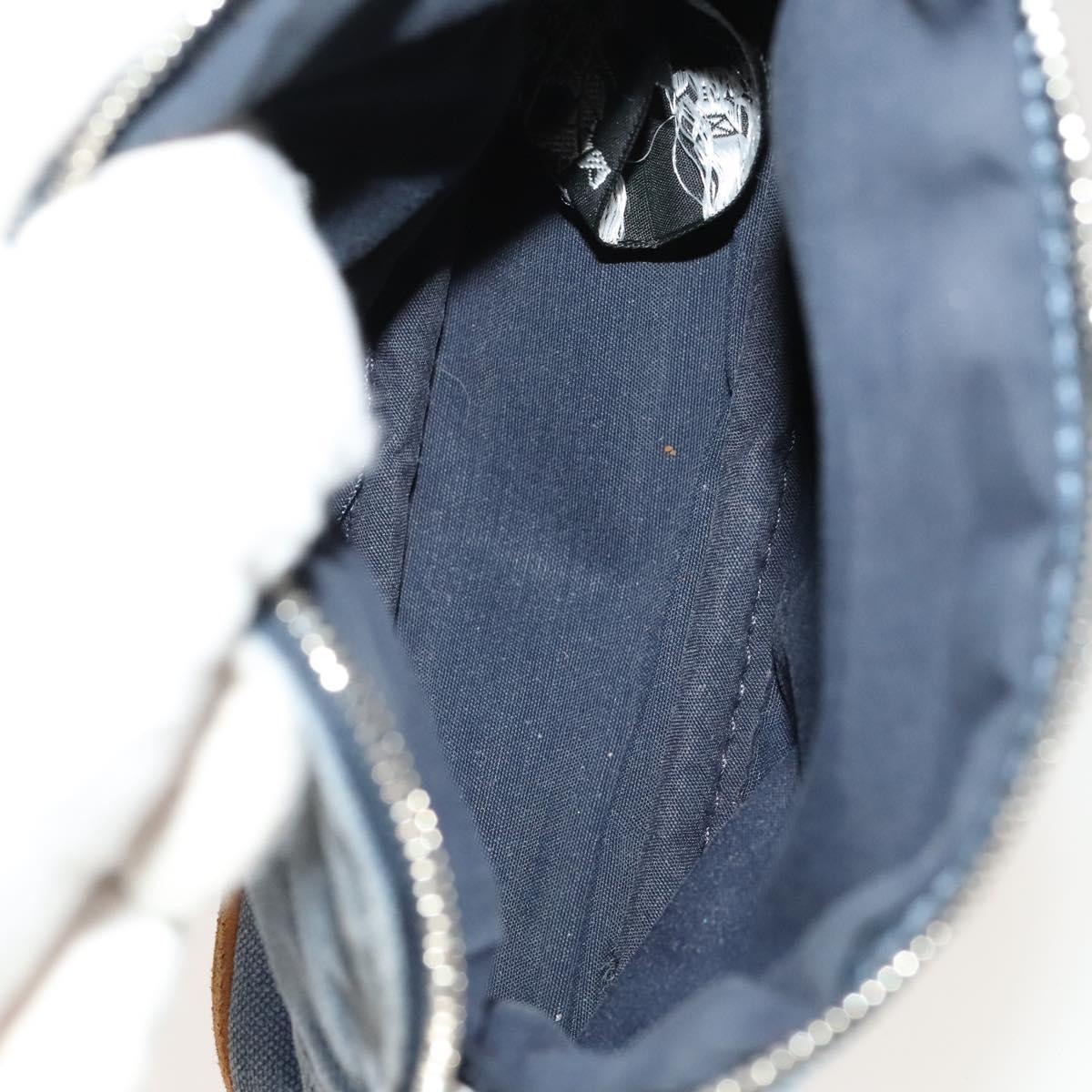 HERMES Bolide Pouch Canvas 6Set Orange Brown Red Auth ti3047