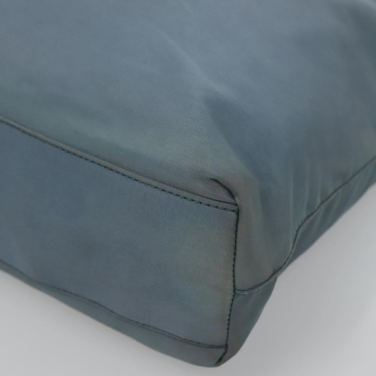 PRADA Tote Bag Nylon Light Blue Auth ti3069