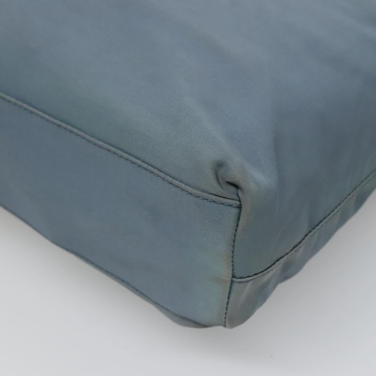PRADA Tote Bag Nylon Light Blue Auth ti3069