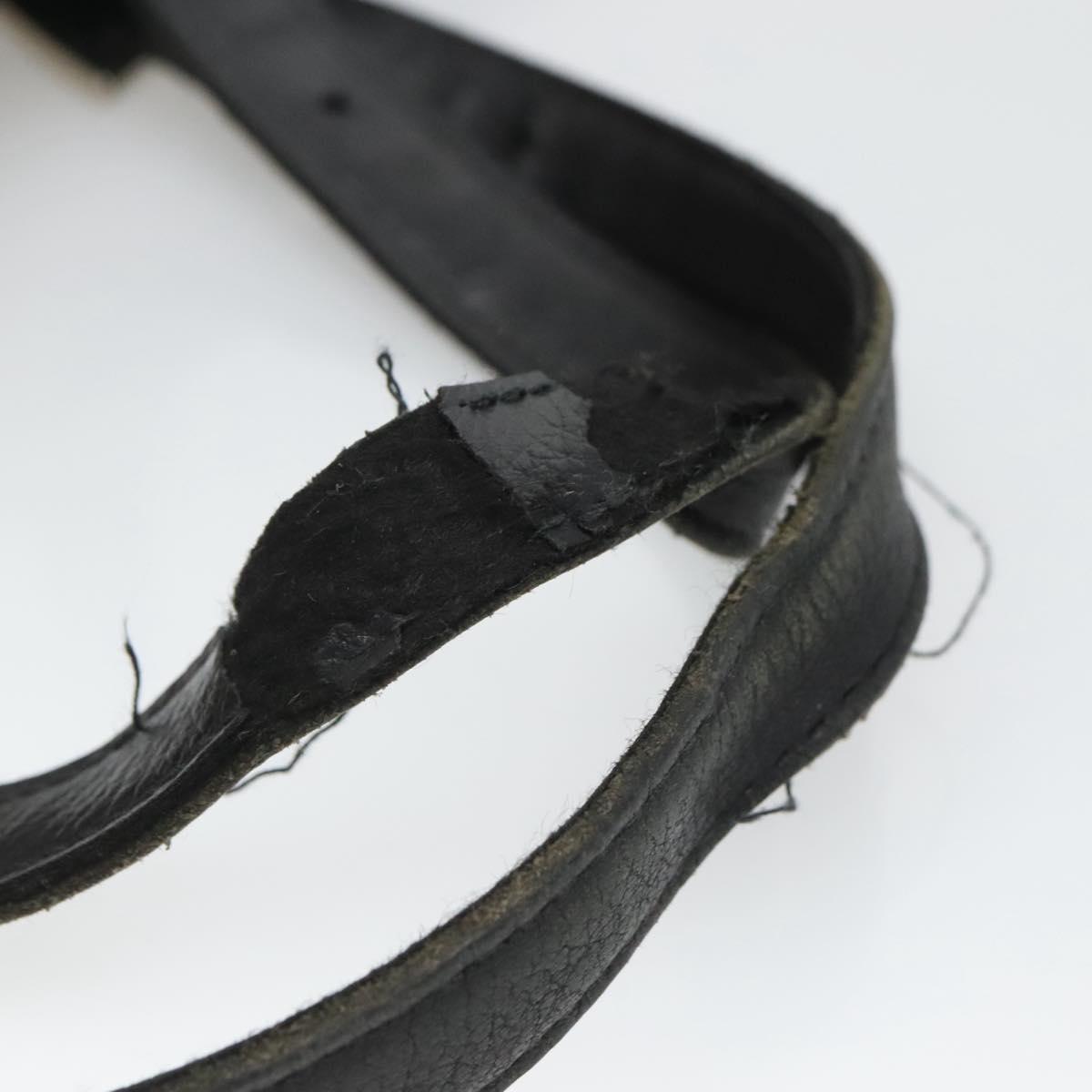 Burberrys Nova Check Blue Label Hand Bag Nylon Beige Silver Auth ti3086