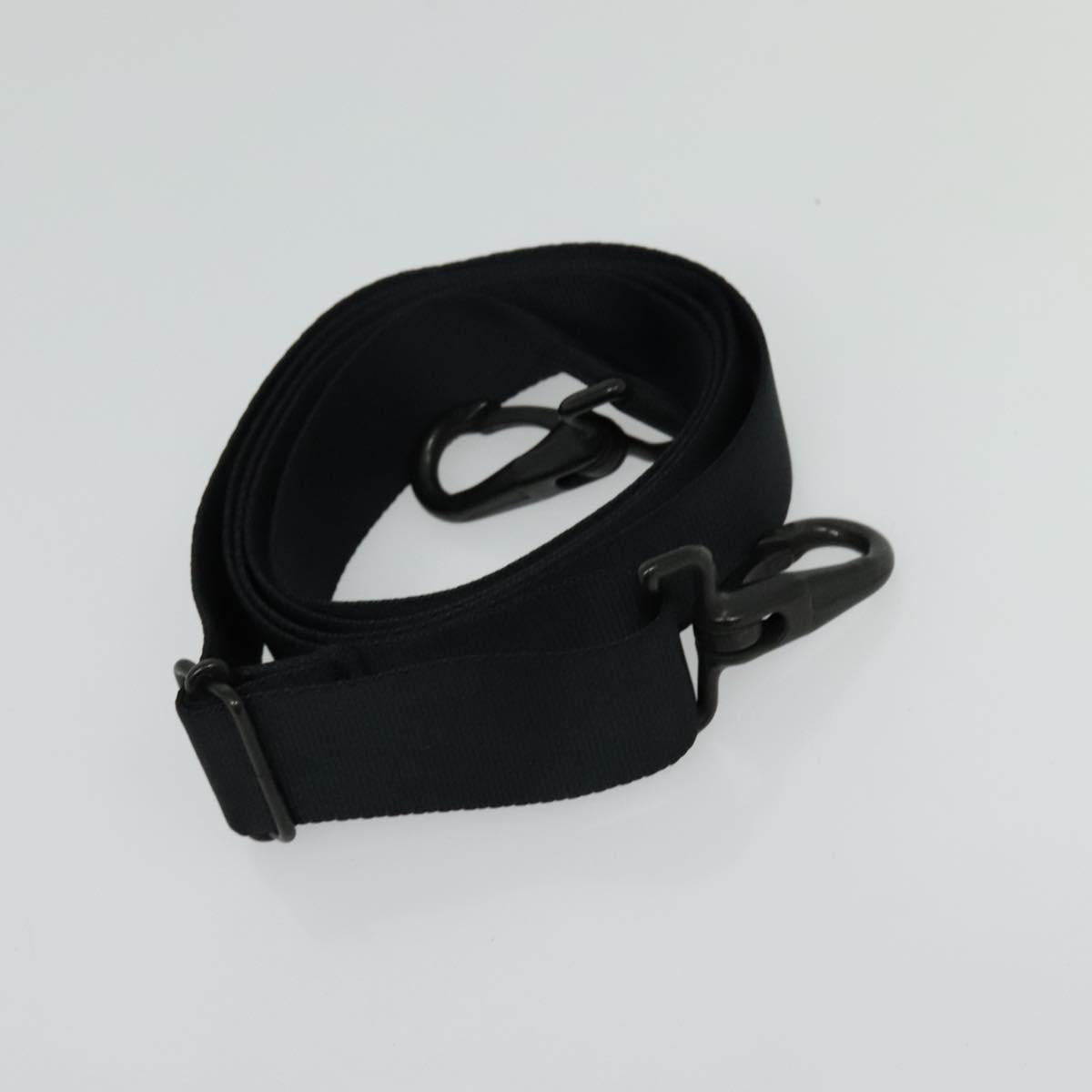 Burberrys Black label Hand Bag Canvas 2way Black Auth ti3104