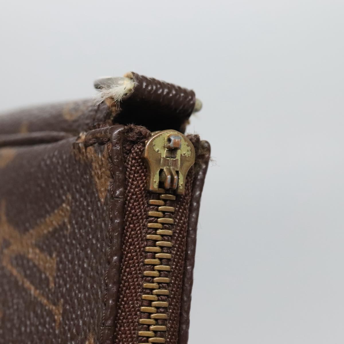 LOUIS VUITTON Monogram Pochette Accessoires Pouch M51980 LV Auth ti3184