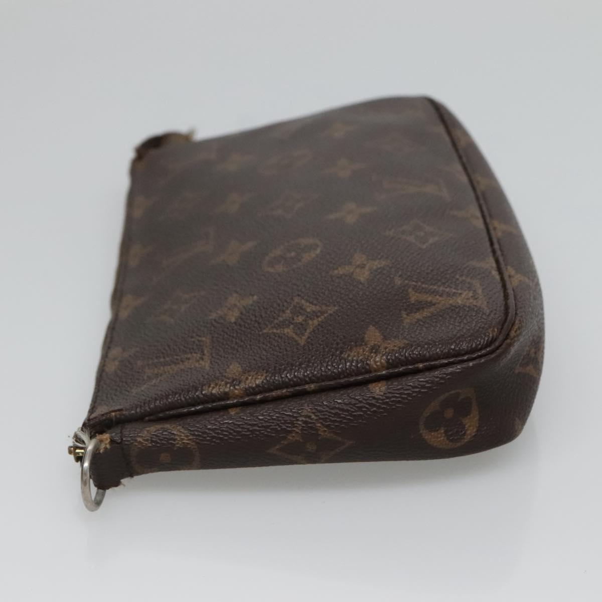 LOUIS VUITTON Monogram Pochette Accessoires Pouch M51980 LV Auth ti3184