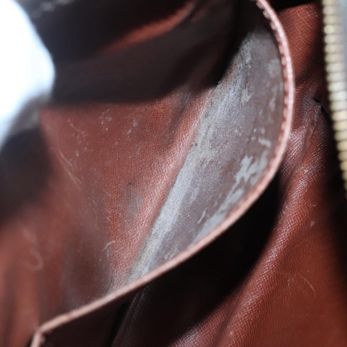 LOUIS VUITTON Monogram Compiegne 28 Clutch Bag M51845 LV Auth ti3246