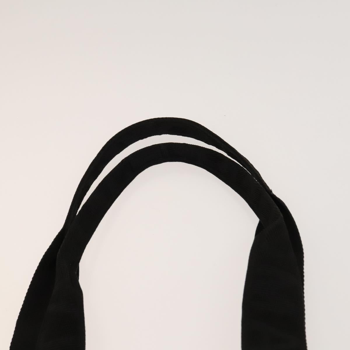 BALLY Fendi Hand Bag PVC Enamel 3Set Black Brown Auth ti3268