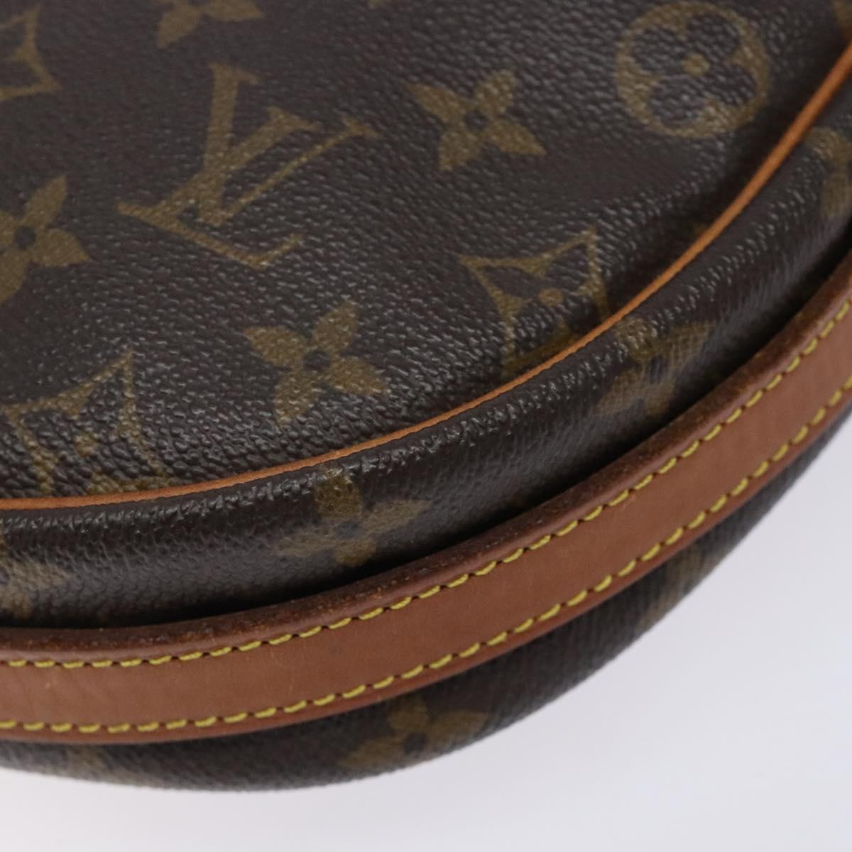 LOUIS VUITTON Monogram Jeune Fille GM Shoulder Bag M51225 LV Auth ti3295