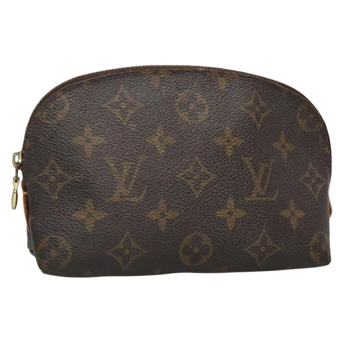 LOUIS VUITTON Monogram Pochette Cosmetic PM Pouch M43998 LV Auth ti3299