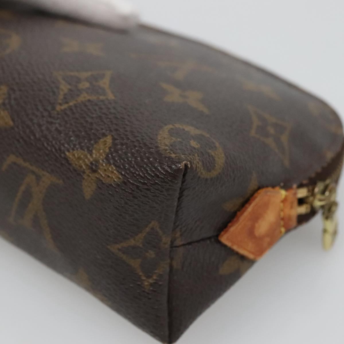 LOUIS VUITTON Monogram Pochette Cosmetic PM Pouch M43998 LV Auth ti3299