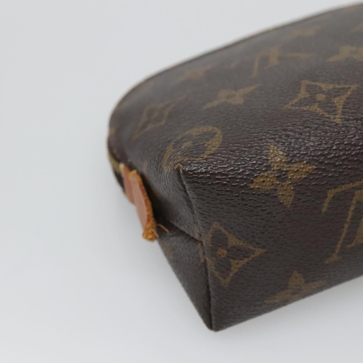 LOUIS VUITTON Monogram Pochette Cosmetic PM Pouch M43998 LV Auth ti3299