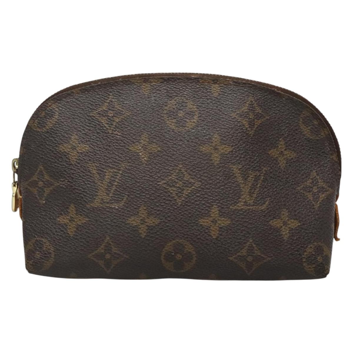 LOUIS VUITTON Monogram Pochette Cosmetic PM Pouch M43998 LV Auth ti3299