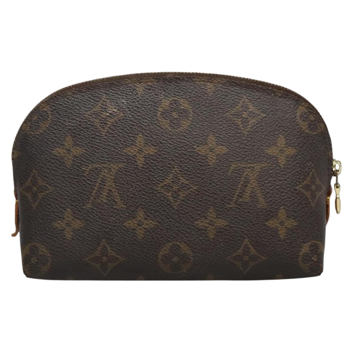 LOUIS VUITTON Monogram Pochette Cosmetic PM Pouch M43998 LV Auth ti3299