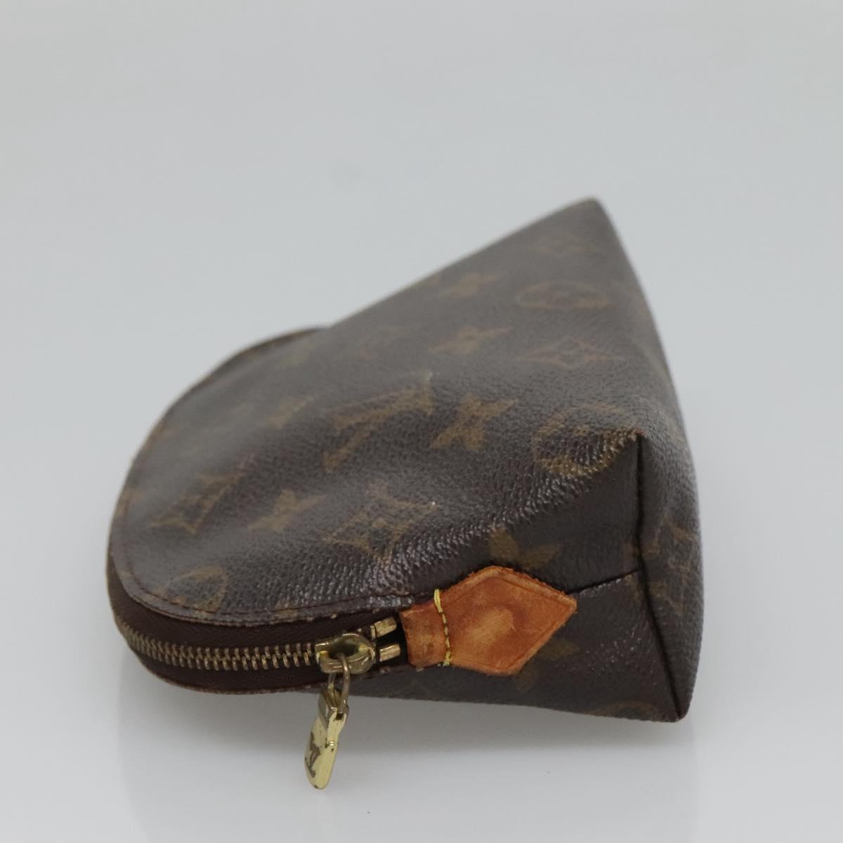 LOUIS VUITTON Monogram Pochette Cosmetic PM Pouch M43998 LV Auth ti3299