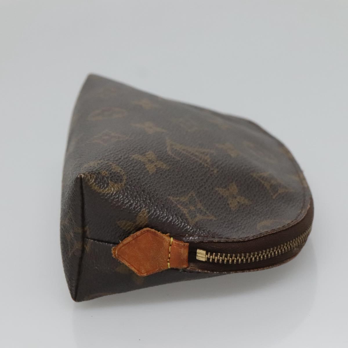 LOUIS VUITTON Monogram Pochette Cosmetic PM Pouch M43998 LV Auth ti3299