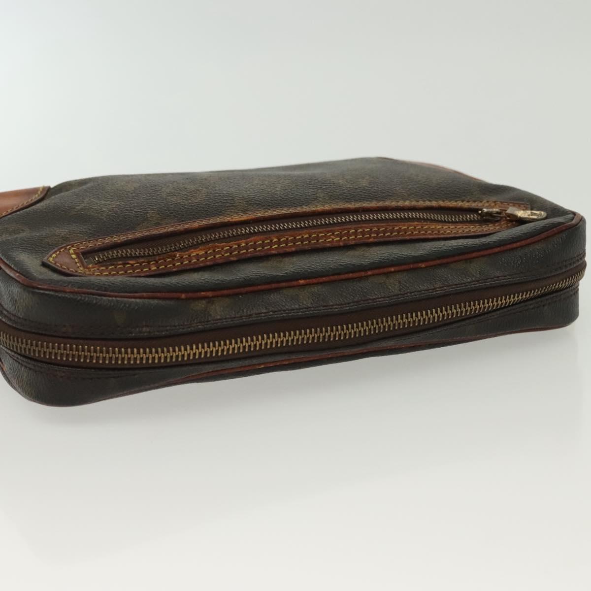 LOUIS VUITTON Monogram Marly Dragonne GM Clutch Bag M51825 LV Auth ti3331