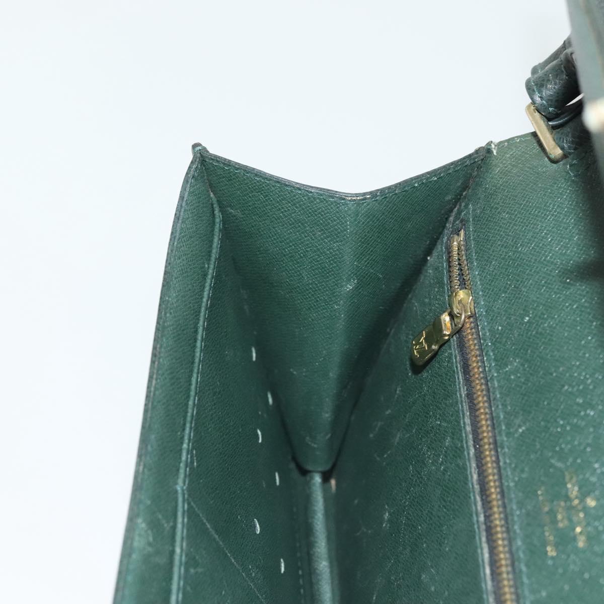 LOUIS VUITTON Taiga Pochette Kourad Clutch Bag Epicea M30194 LV Auth ti3337