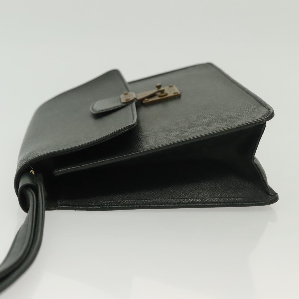 LOUIS VUITTON Taiga Pochette Kourad Clutch Bag Epicea M30194 LV Auth ti3337