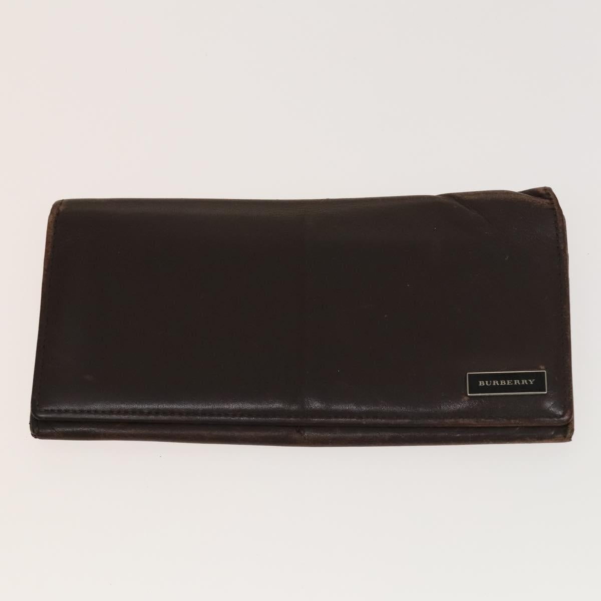 MCM Nova Check Blue Label Key Case Pouch Wallet Canvas Leather 4Set Auth ti3369