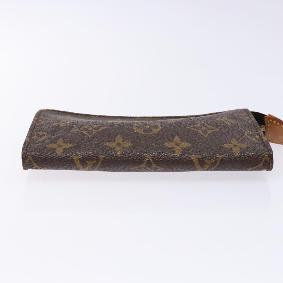 LOUIS VUITTON Monogram Bucket PM Accessory Pouch LV Auth ti3382