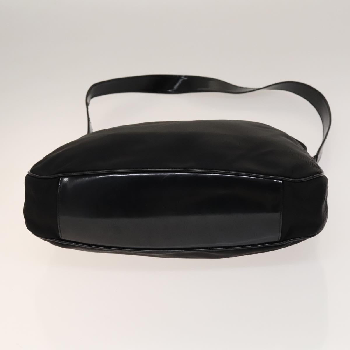 GUCCI Hand Bag Canvas Nylon 2Set Black Beige Auth ti3418