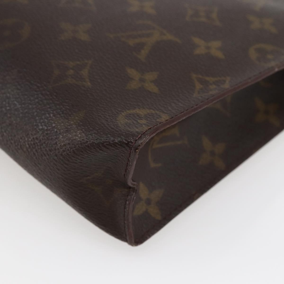 LOUIS VUITTON Monogram Poche Toilette 26 Pouch M47542 LV Auth ti3438