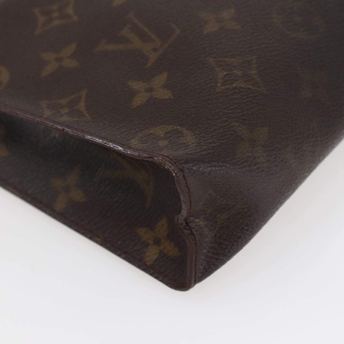 LOUIS VUITTON Monogram Poche Toilette 26 Pouch M47542 LV Auth ti3438