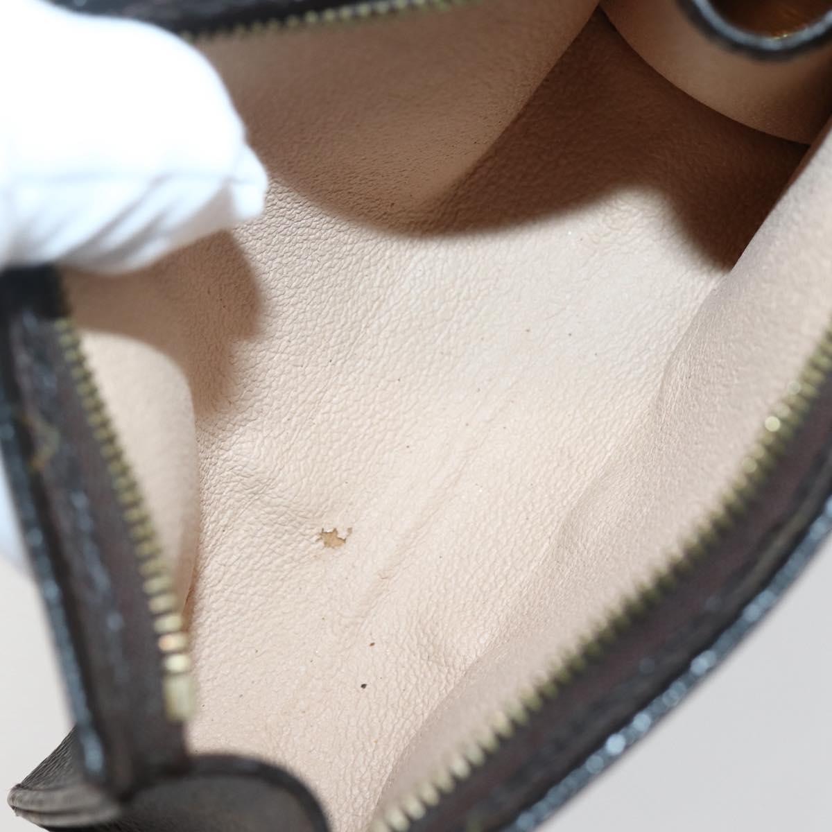 LOUIS VUITTON Monogram Poche Toilette 15 Pouch M47546 LV Auth ti3439