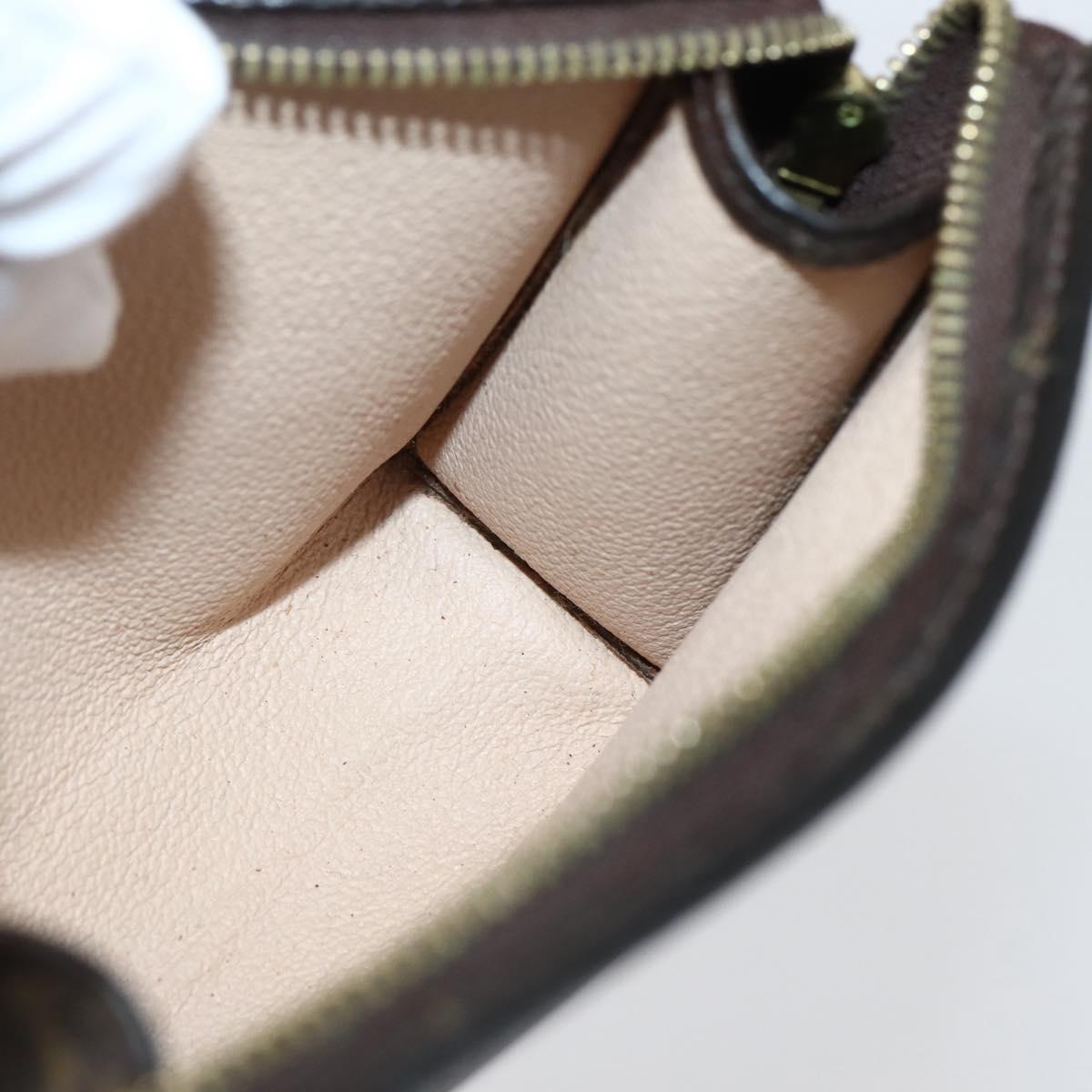 LOUIS VUITTON Monogram Poche Toilette 15 Pouch M47546 LV Auth ti3439