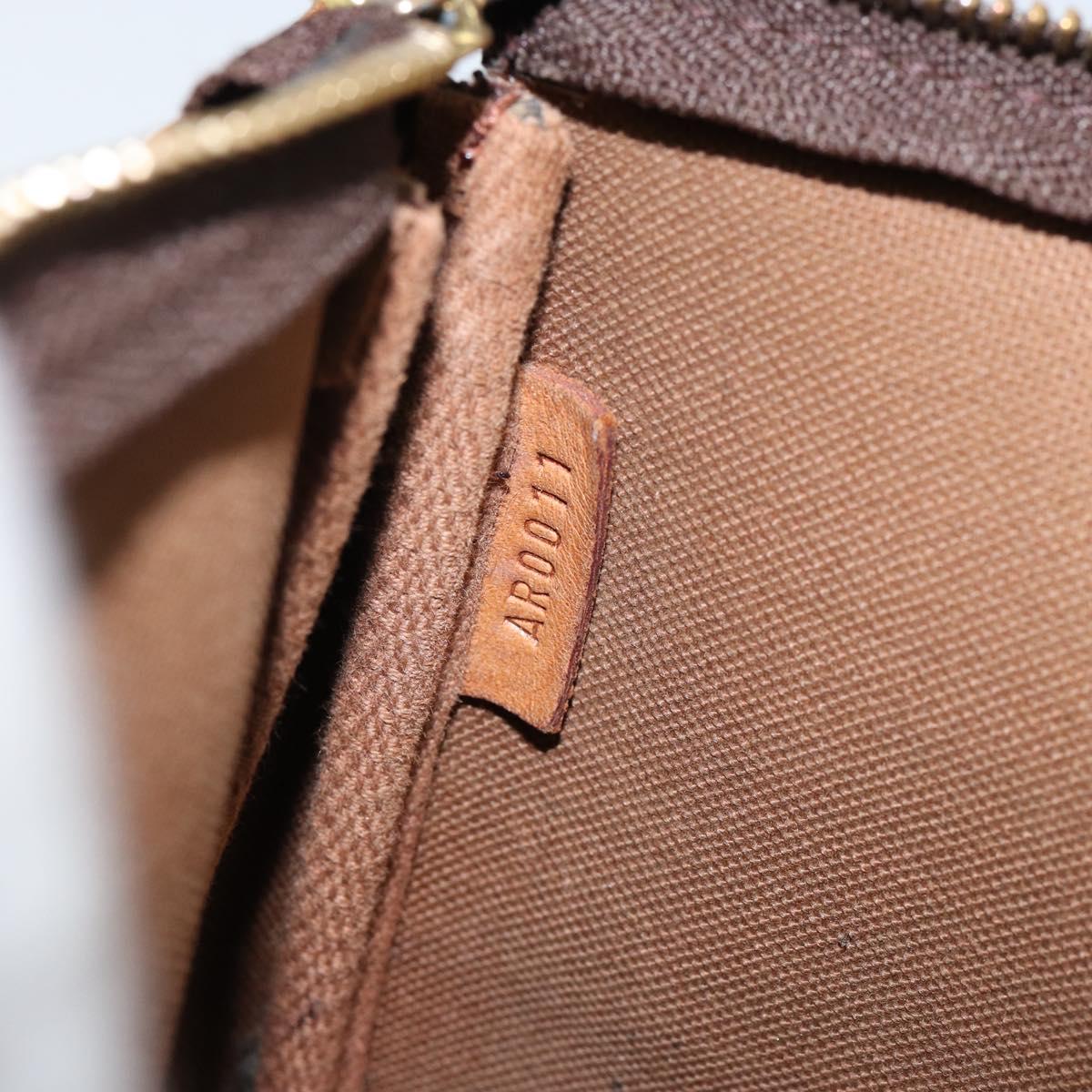 LOUIS VUITTON Monogram Pochette Accessoires Pouch M51980 LV Auth ti3441