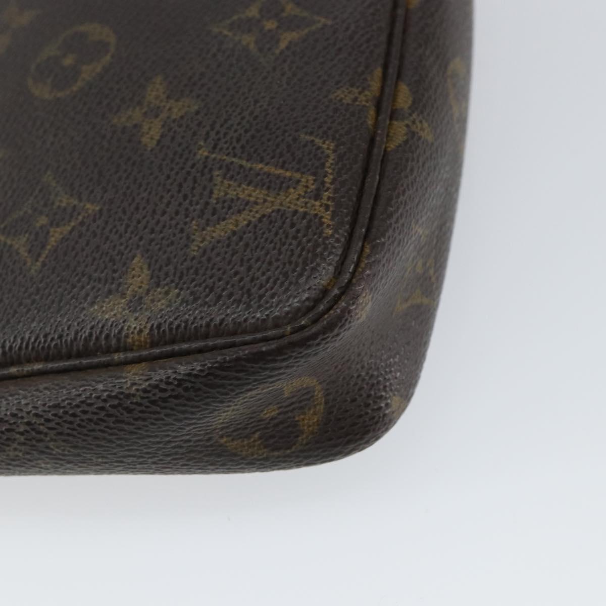 LOUIS VUITTON Monogram Pochette Accessoires Pouch M51980 LV Auth ti3441