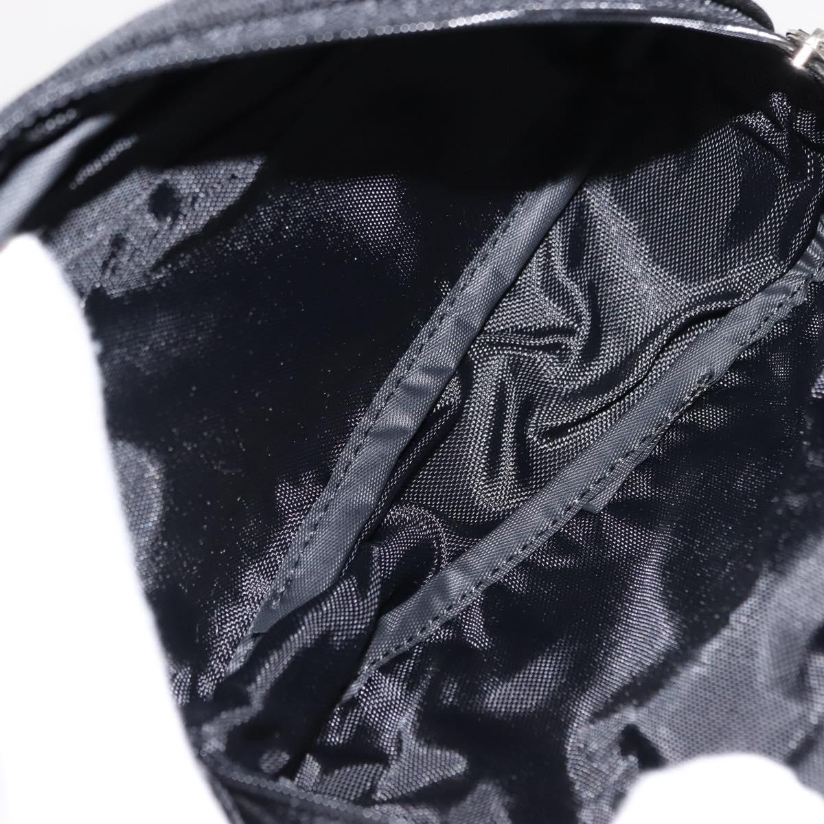 BURBERRY Nova Check Handkerchief Pouch Nylon 2Set Black Beige Auth ti3471