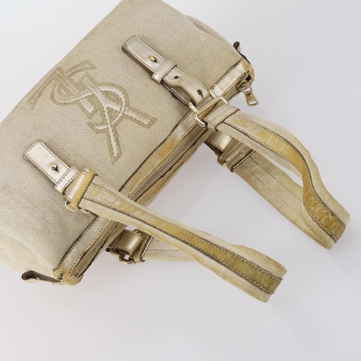 SAINT LAURENT Bvlgari Hermes Hand Bag Canvas 3 Set Pink Red beige Auth ti3473