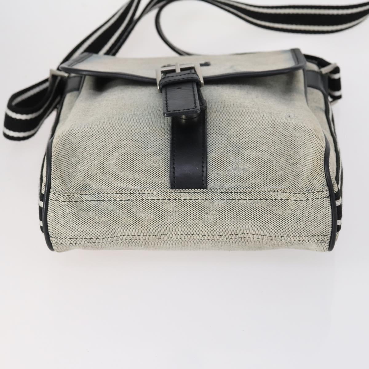 BURBERRY Blue Label Black label Bag Canvas Leather 6 Set Beige Black Auth ti3474