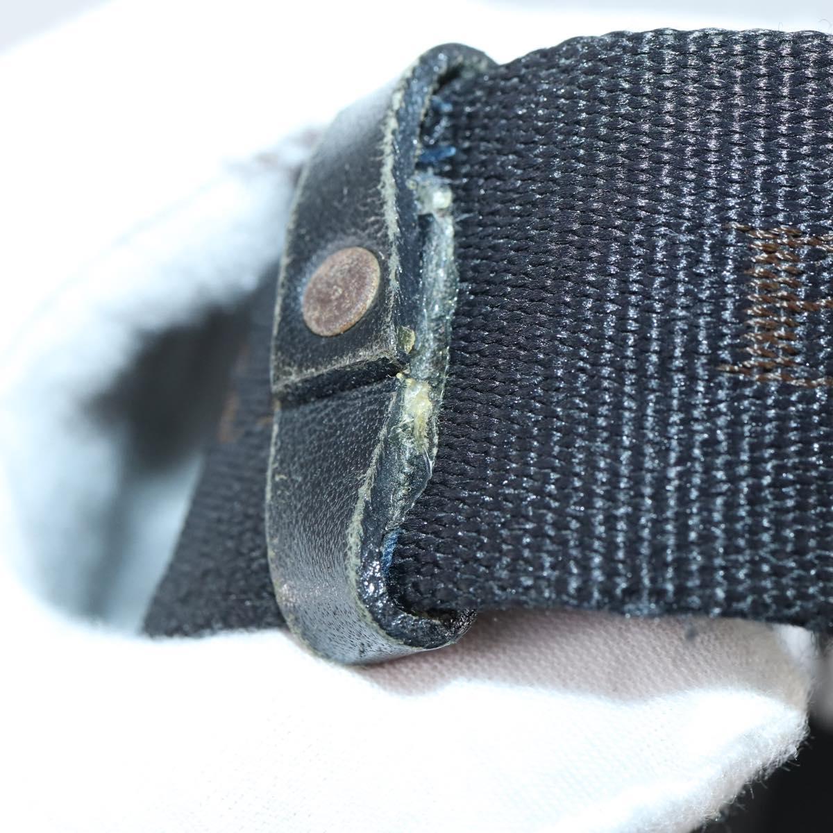 BURBERRY Blue Label Black label Bag Canvas Leather 6 Set Beige Black Auth ti3474