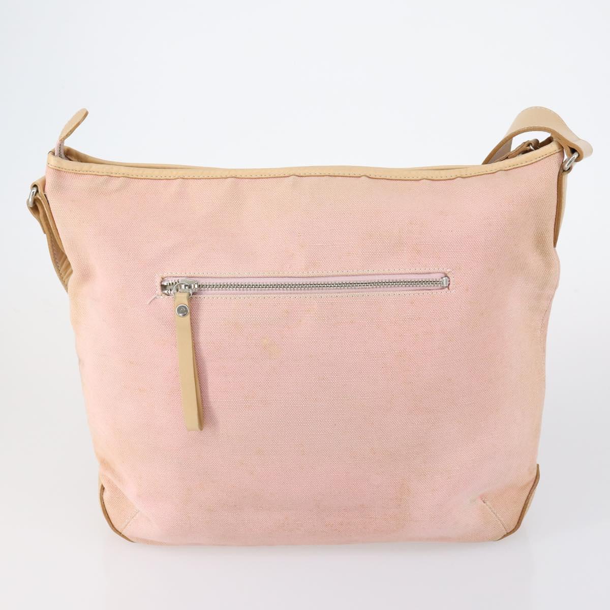 BURBERRY Blue Label Black label Bag Canvas Leather 6 Set Beige Black Auth ti3474