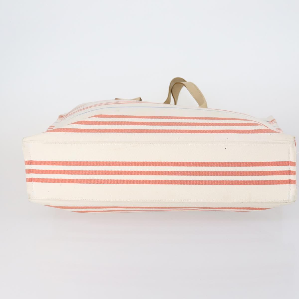 BURBERRY Nova Check Blue Label Tote Bag Canvas 3Set Beige Auth ti3475