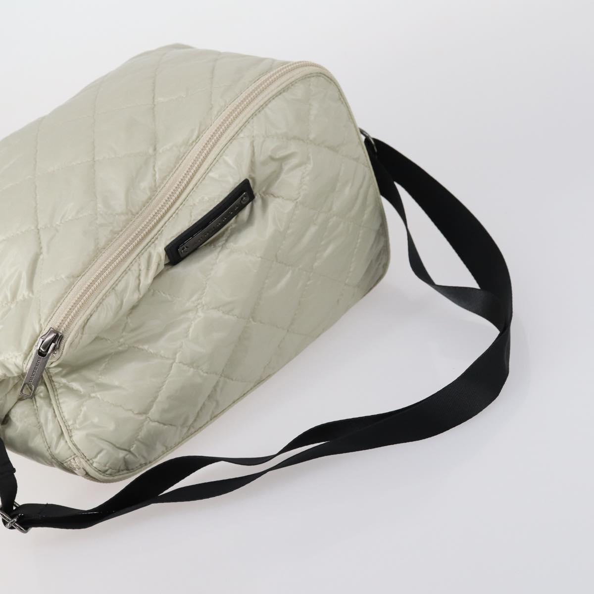 BURBERRY Blue Label Wallet Bag Canvas Leather PVC 7Set Beige Black Auth ti3476