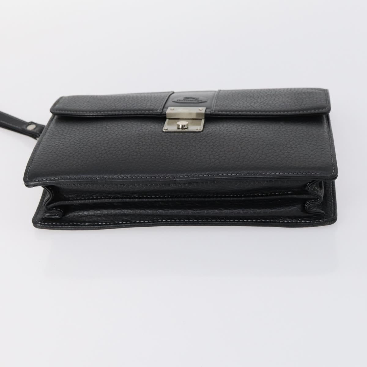 BURBERRY Blue Label Wallet Bag Canvas Leather PVC 7Set Beige Black Auth ti3476