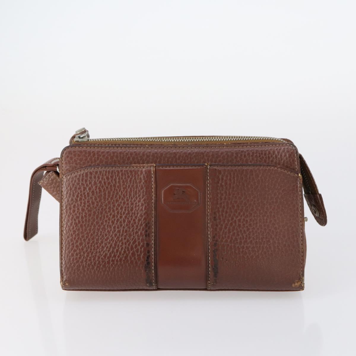 BURBERRY Blue Label Wallet Bag Canvas Leather PVC 7Set Beige Black Auth ti3476