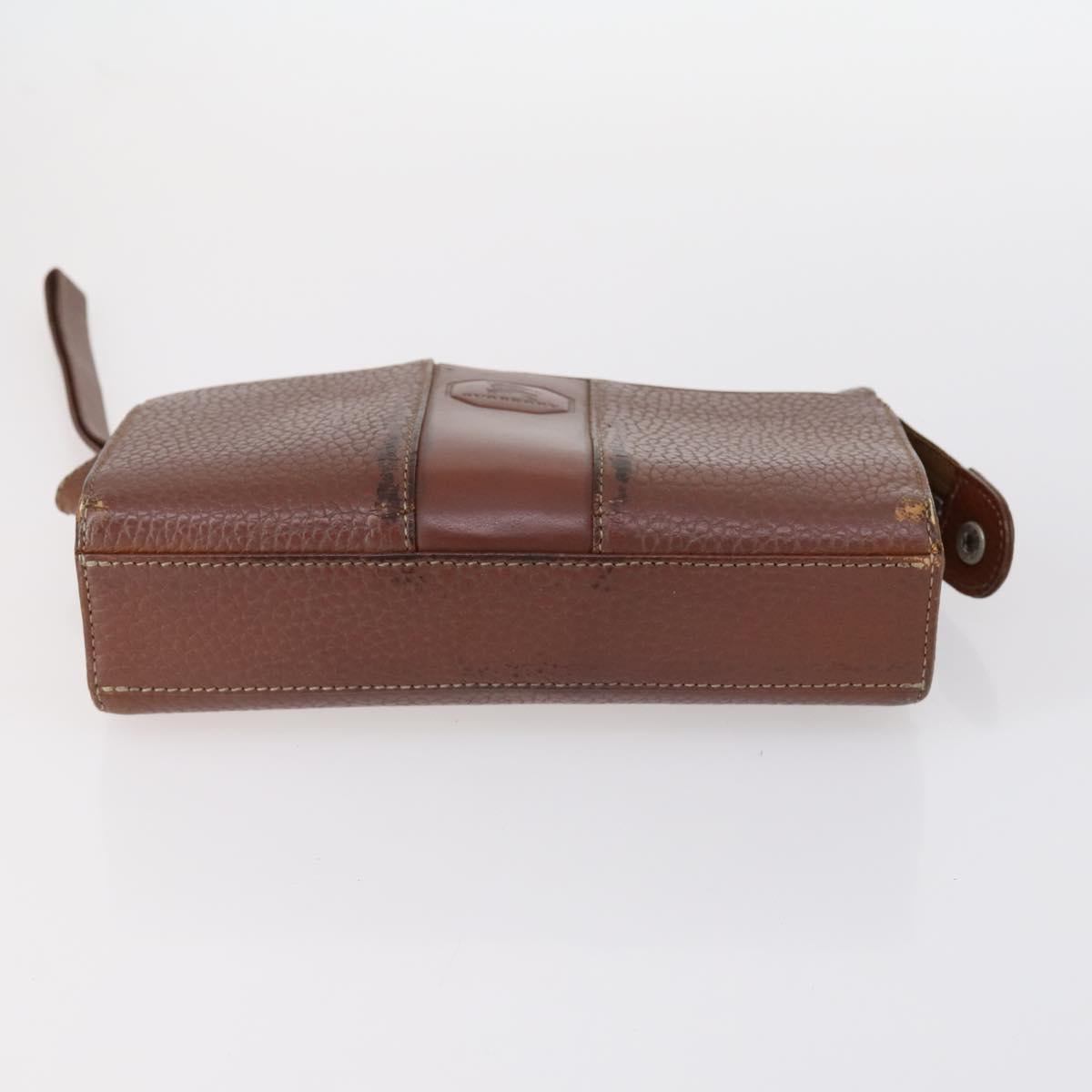 BURBERRY Blue Label Wallet Bag Canvas Leather PVC 7Set Beige Black Auth ti3476