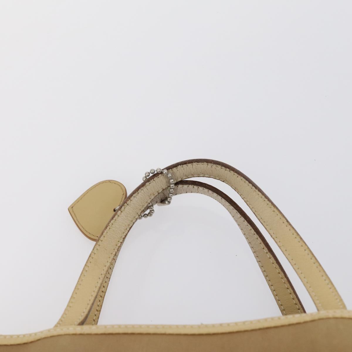 BURBERRY Nova Check Black Blue Label Bag Nylon Canvas 3Set Brown Auth ti3481