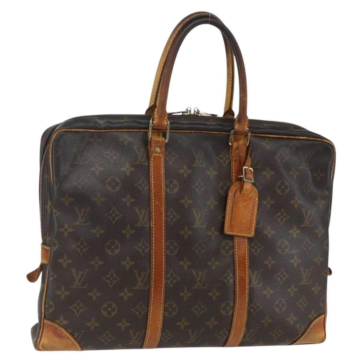 LOUIS VUITTON Monogram Porte Documents Voyage Business Bag M53361 LV Auth ti3488