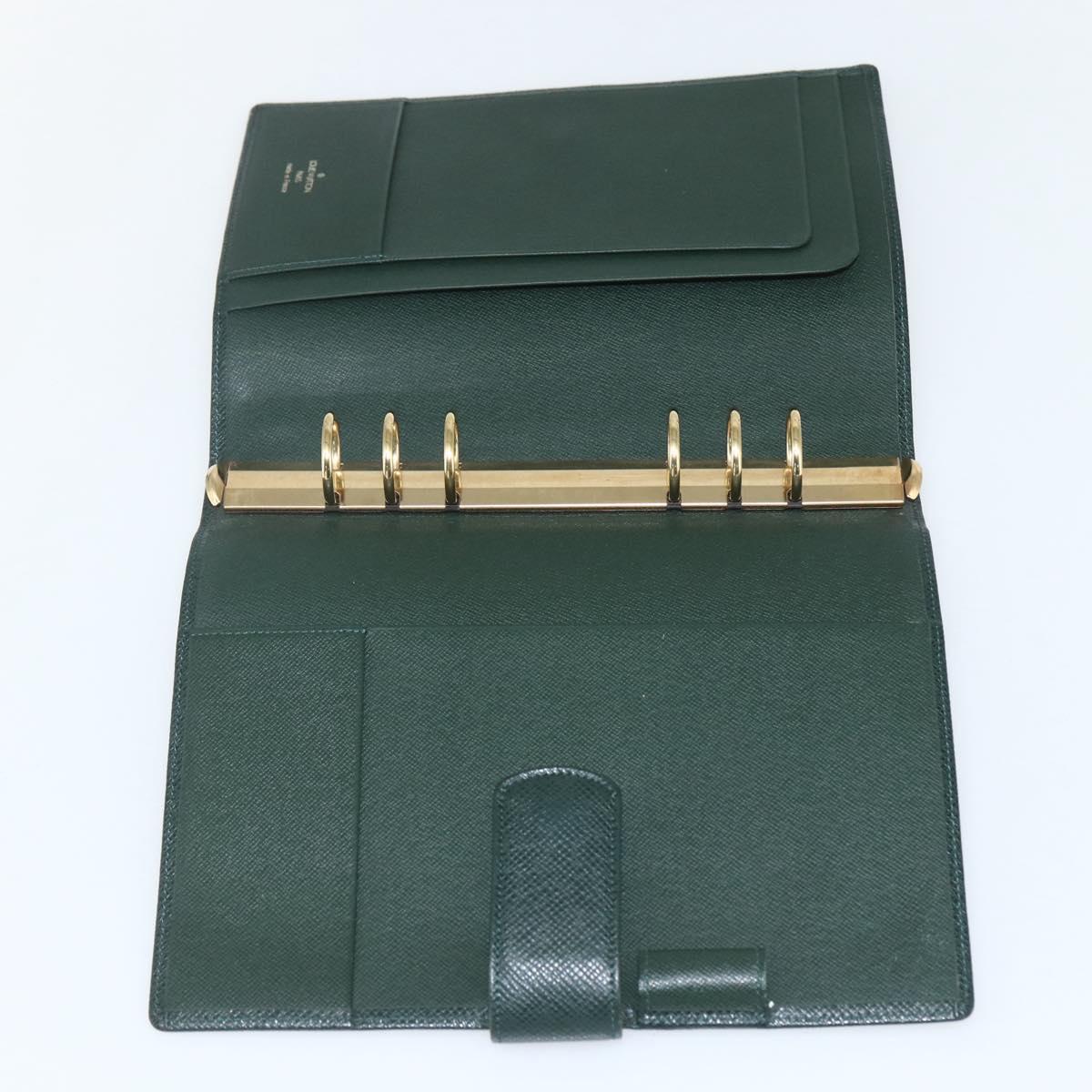 LOUIS VUITTON Taiga Agenda GM Day Planner Cover Epicea R20404 LV Auth ti3495